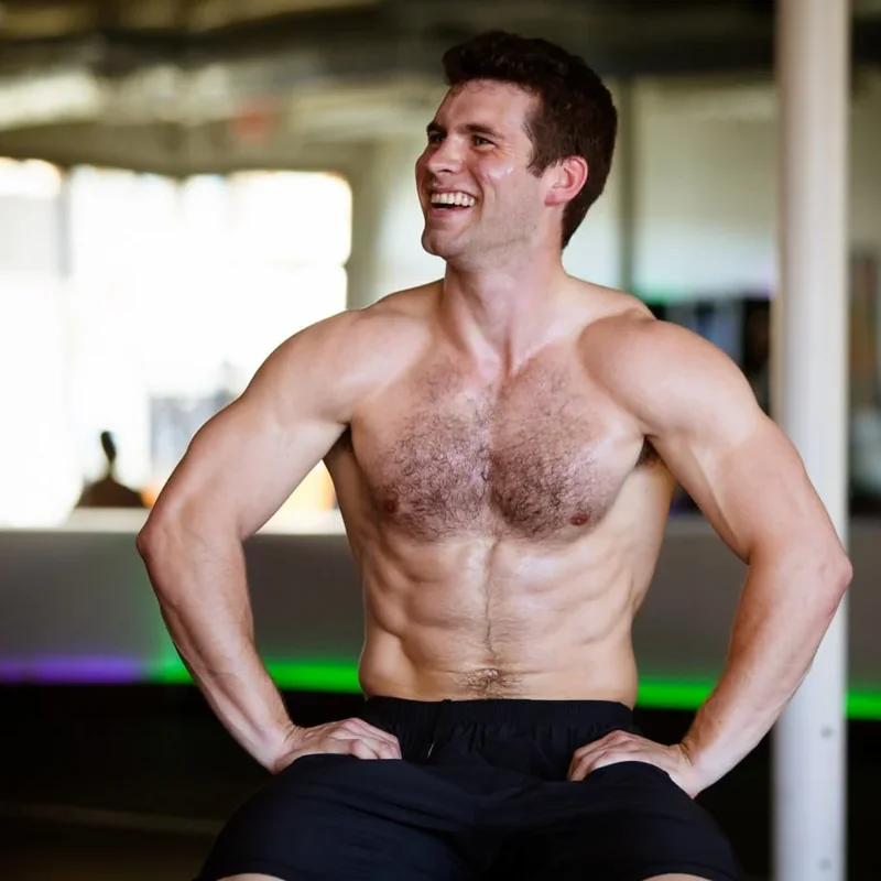 Dean Pohlman, founder of Man Flow Yoga